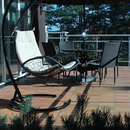 Holiday Terrace Nida Esterno foto